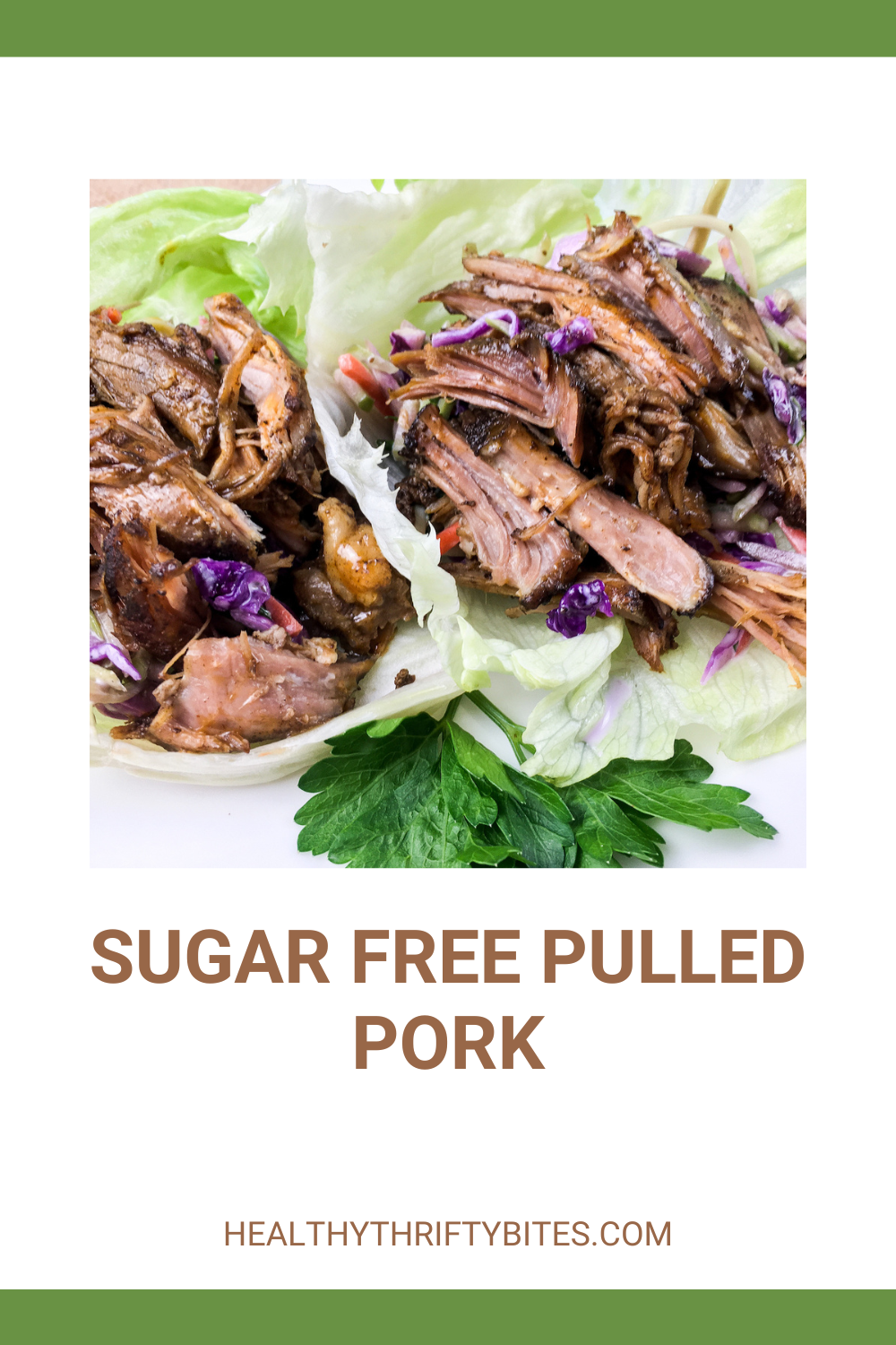 Sugar free pulled pork recipe